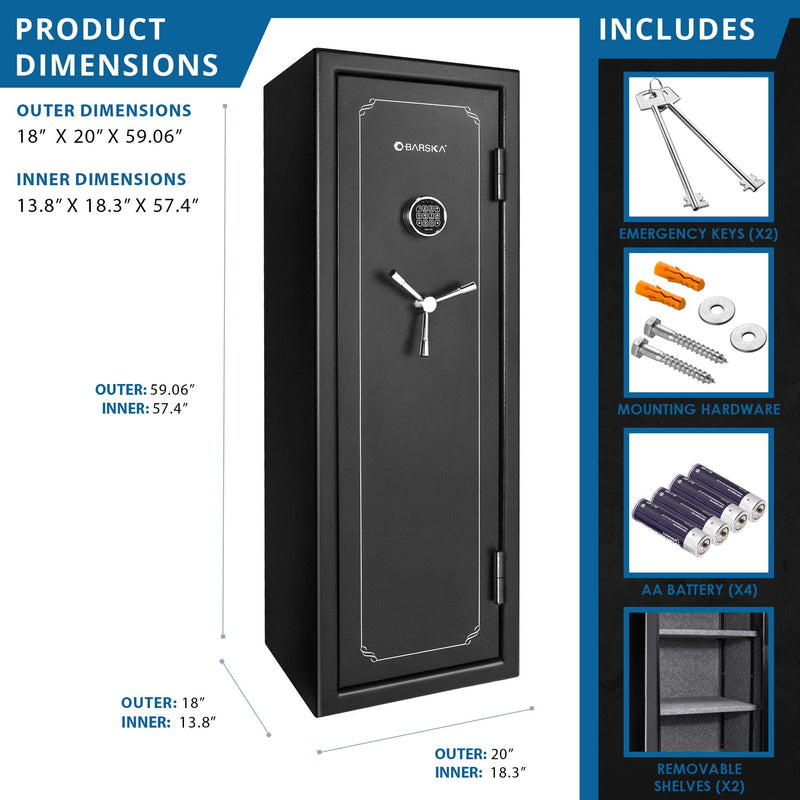 Tall Fireproof Protection Safe Vault by HouseOfZazla