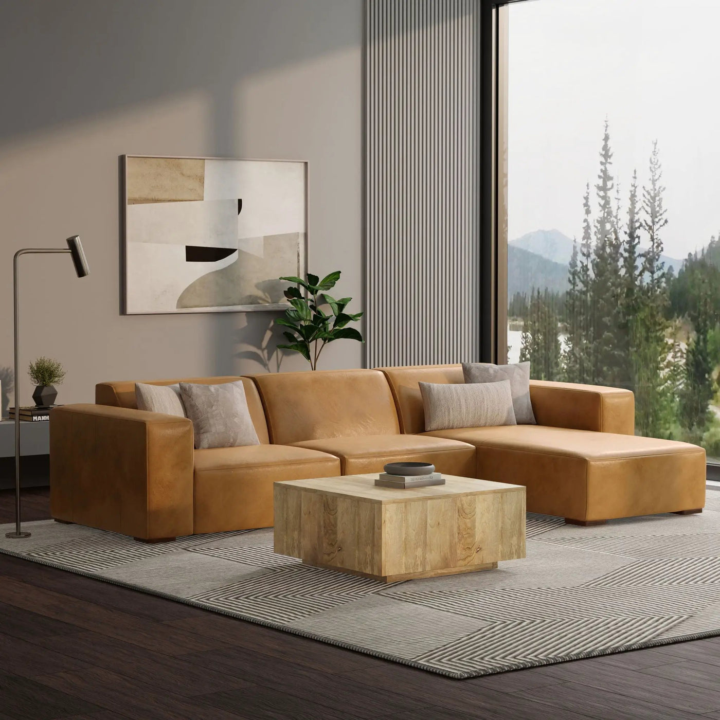 Rex - Handcrafted Sectional Sofa by HouseOfZazla