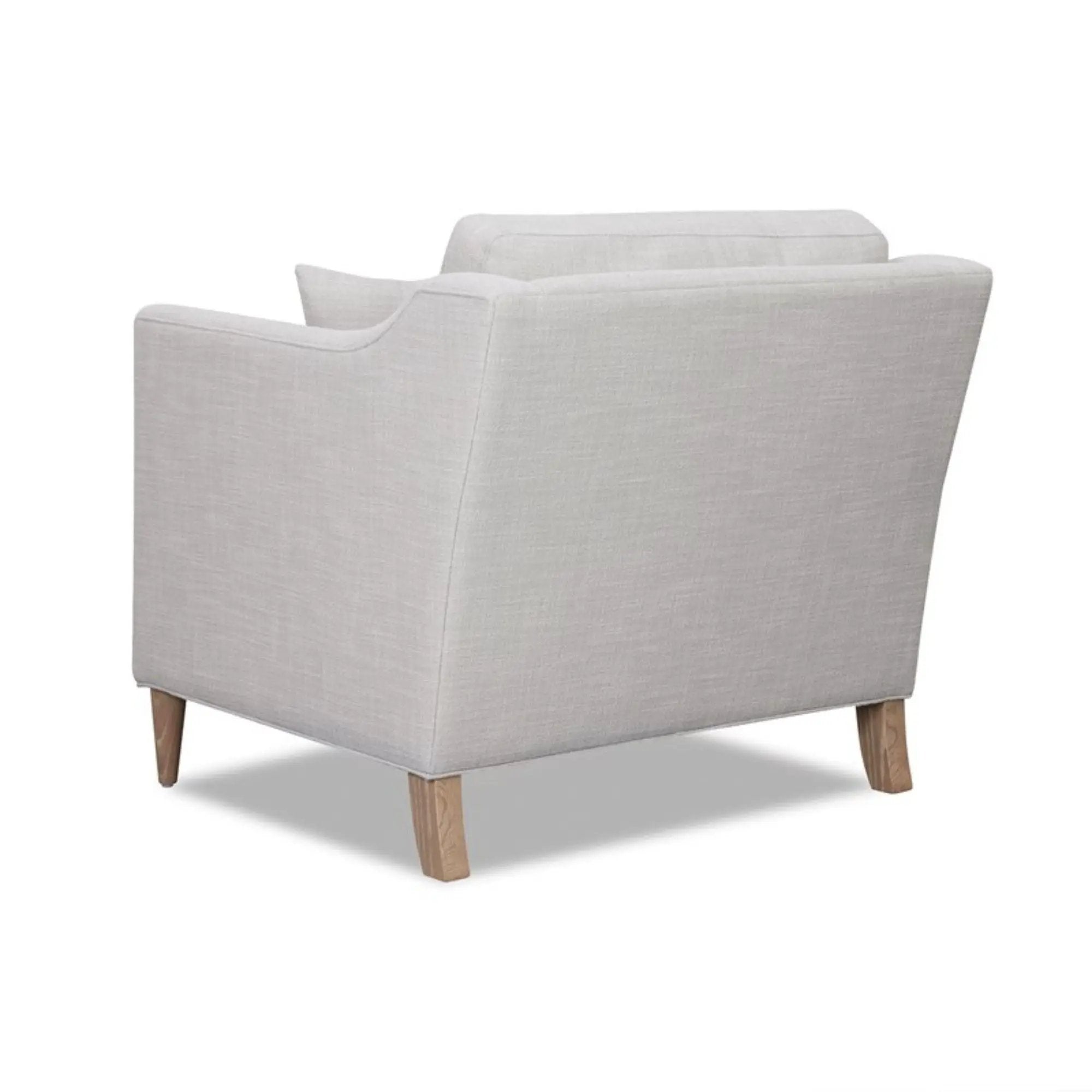 Chair With High Track Arms - Beige by HouseOfZazla