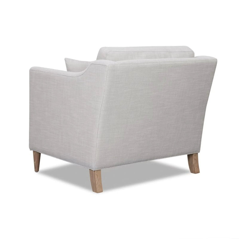 Chair With High Track Arms - Beige by HouseOfZazla