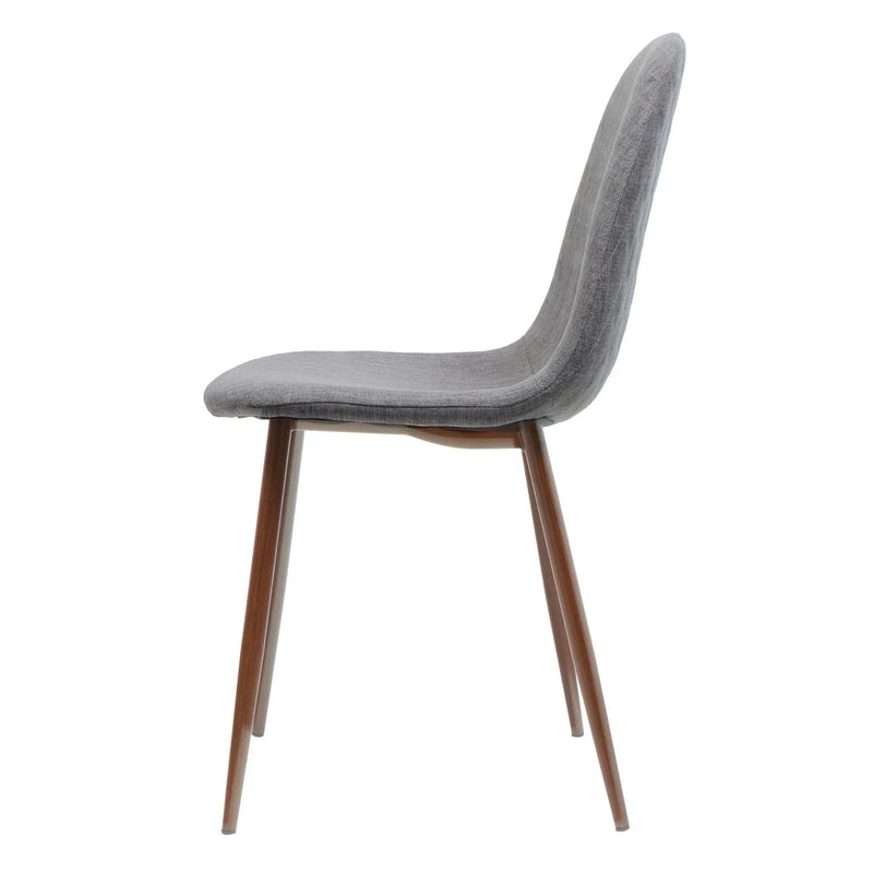 Elegant Dining Chair Set With Fabric by HouseOfZazla