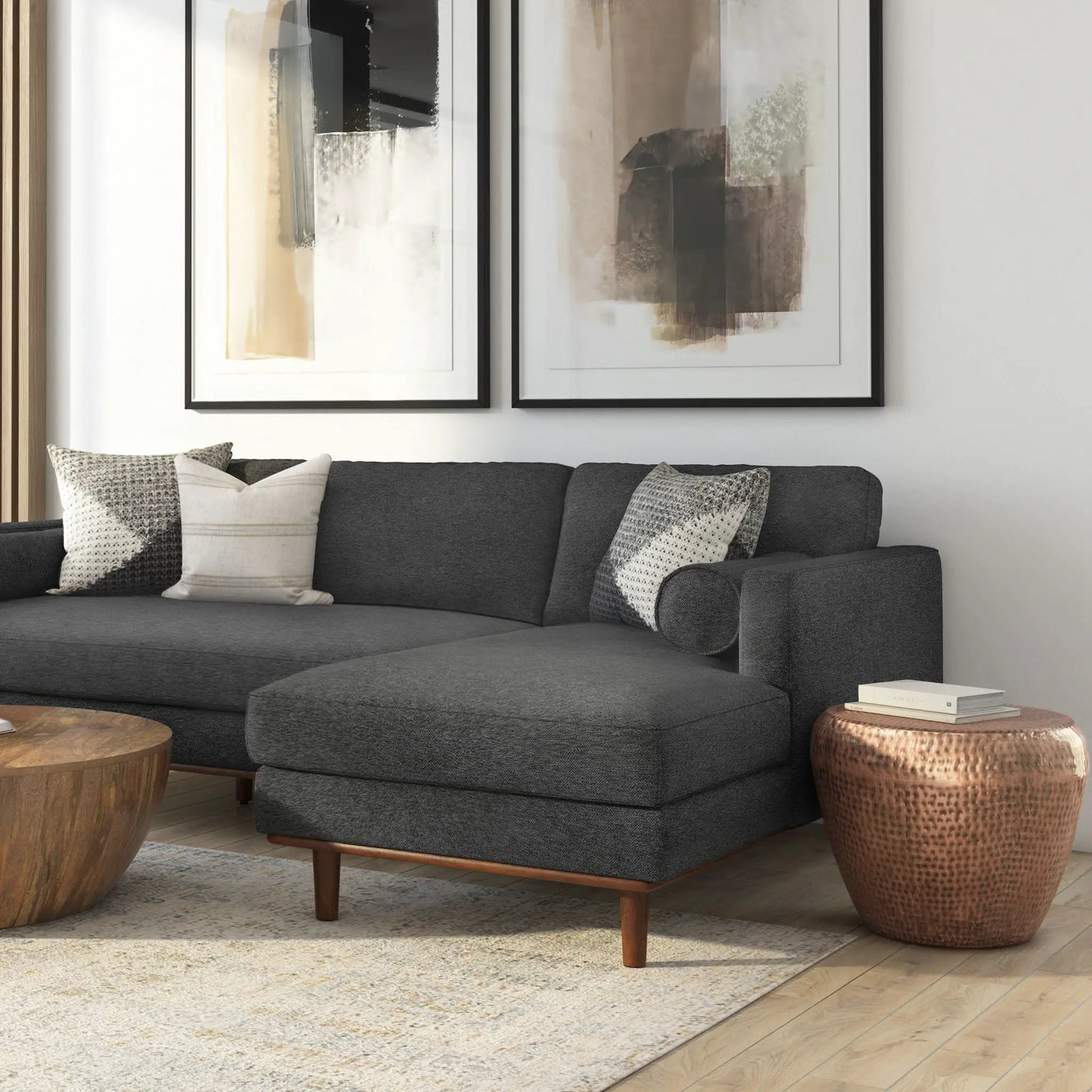 Preston - Handcrafted Metal Side Table by Unique Piece Furniture