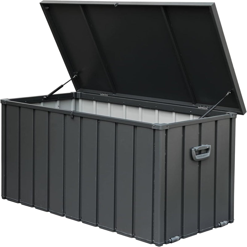 200 Gallon Outdoor Storage Deck Box Waterproof by HouseOfZazla