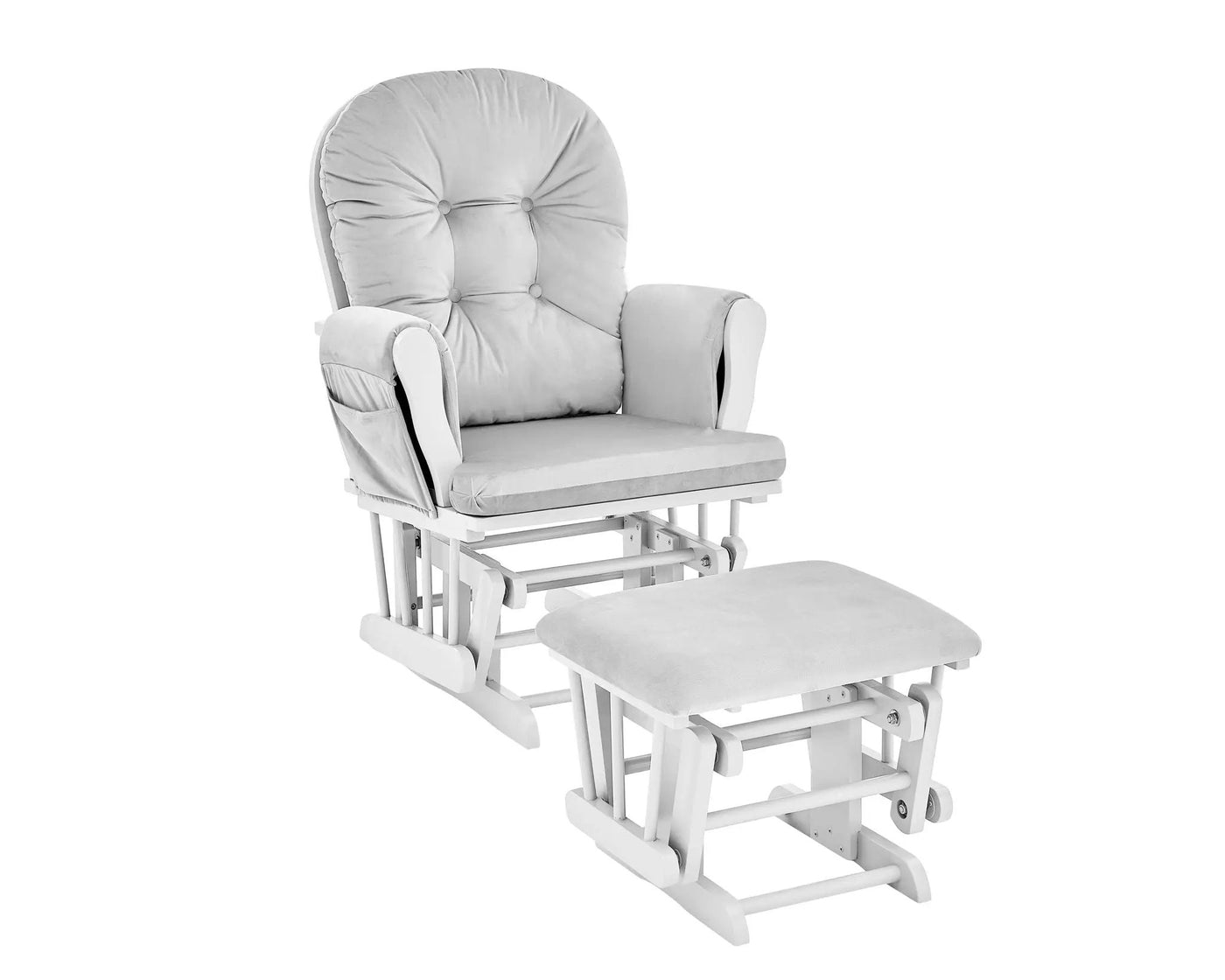 Mason - Comfortable Glider And Ottoman by Unique Piece Furniture