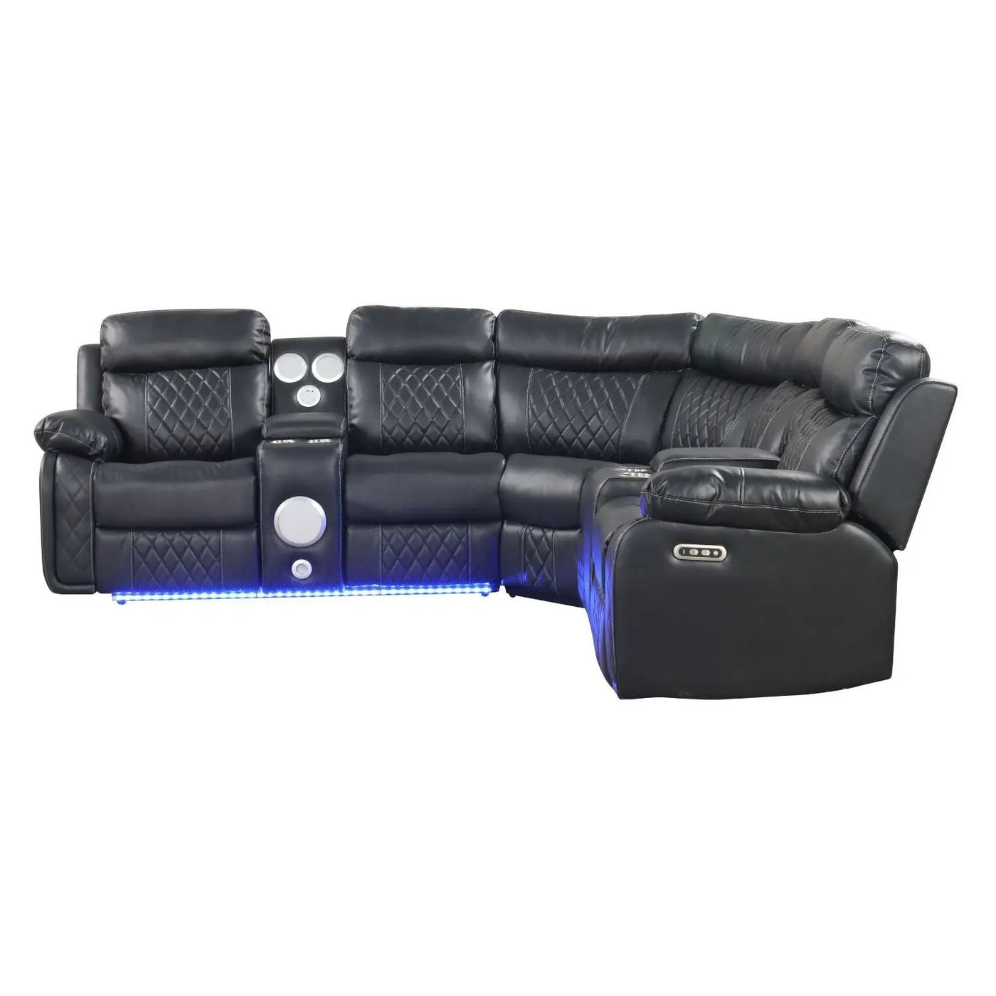 Lacrosse - Power Reclining Sectional Sofa by HouseOfZazla