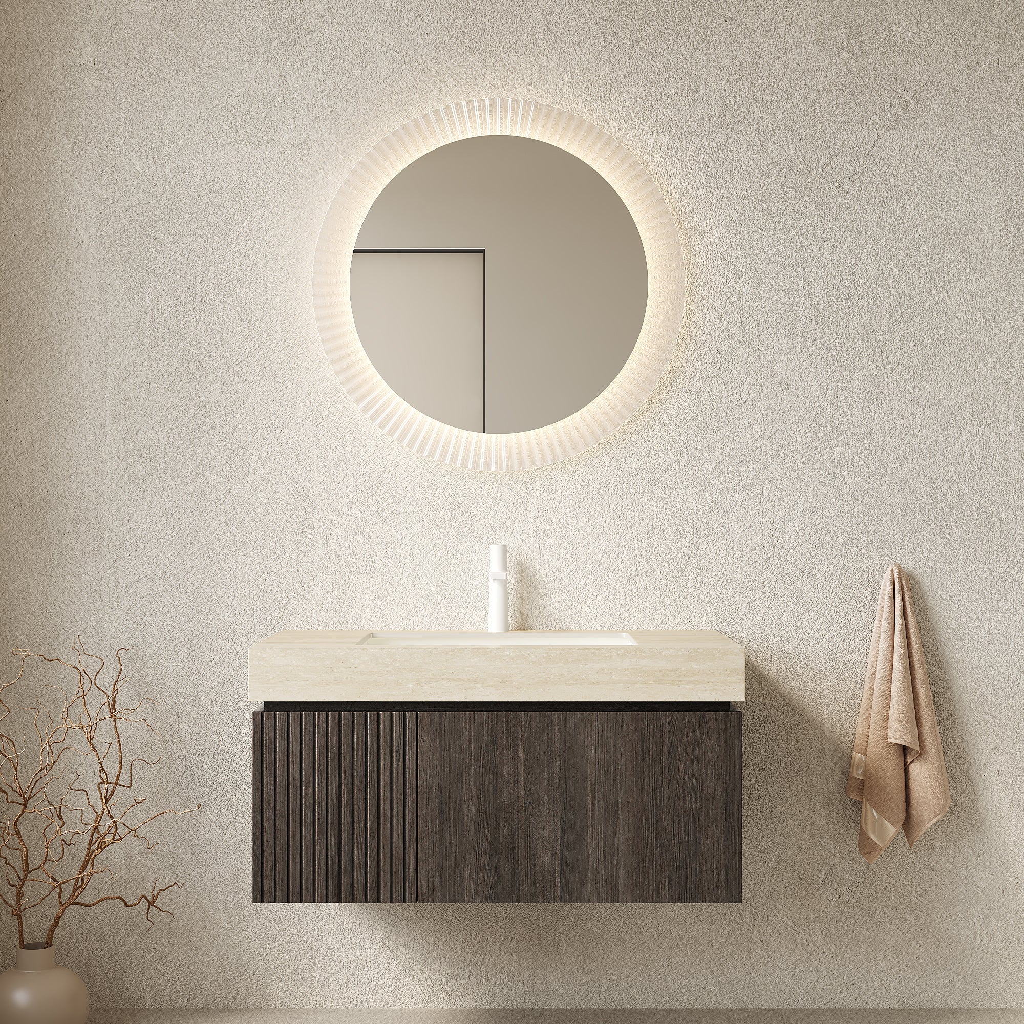 MURI 36" Bathroom Vanity & Sink by HouseOfZazla