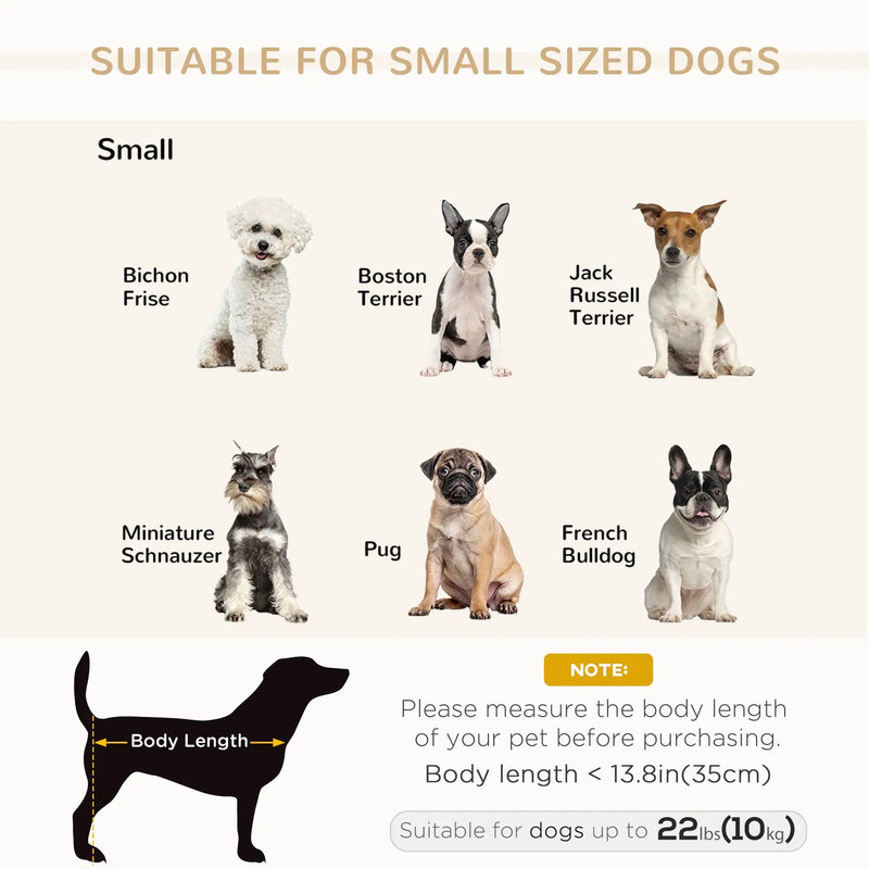 PawHut Luxury Fancy Dog Bed for Small Dogs with Hidden Storage by HouseOfZazla