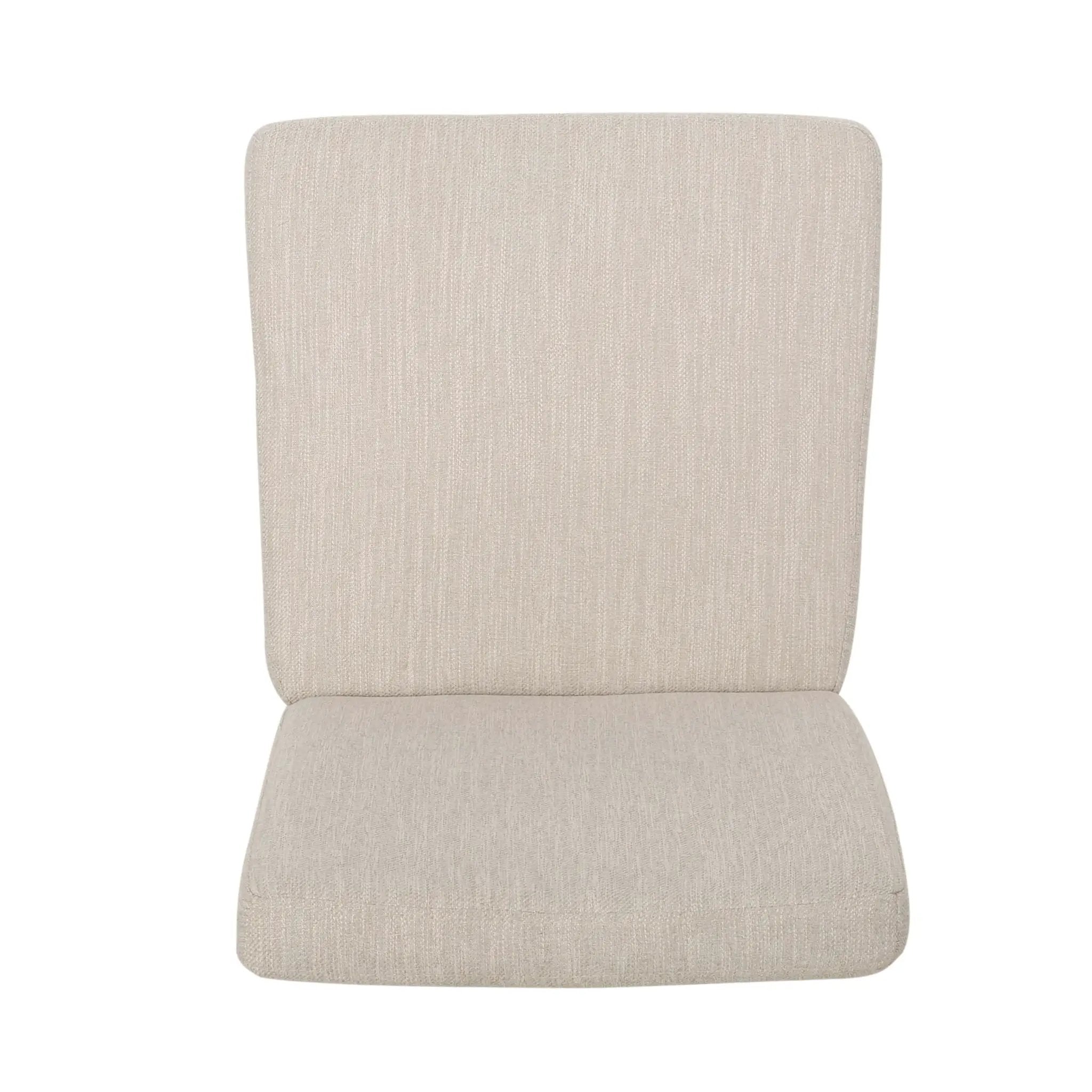 Contemporary Dining Chair with Upholstered Seating and Tapered Legs by HouseOfZazla