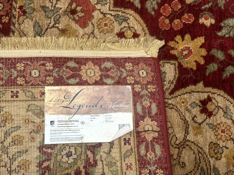 Karastan Rug 8.8 x 12, Antique Legends Royal Tabriz, Wool Pile, Vintage, Rare Design by Jewel Rugs