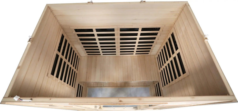 Low EMF Three person Far infrared sauna room (Roof & Floor) by HouseOfZazla