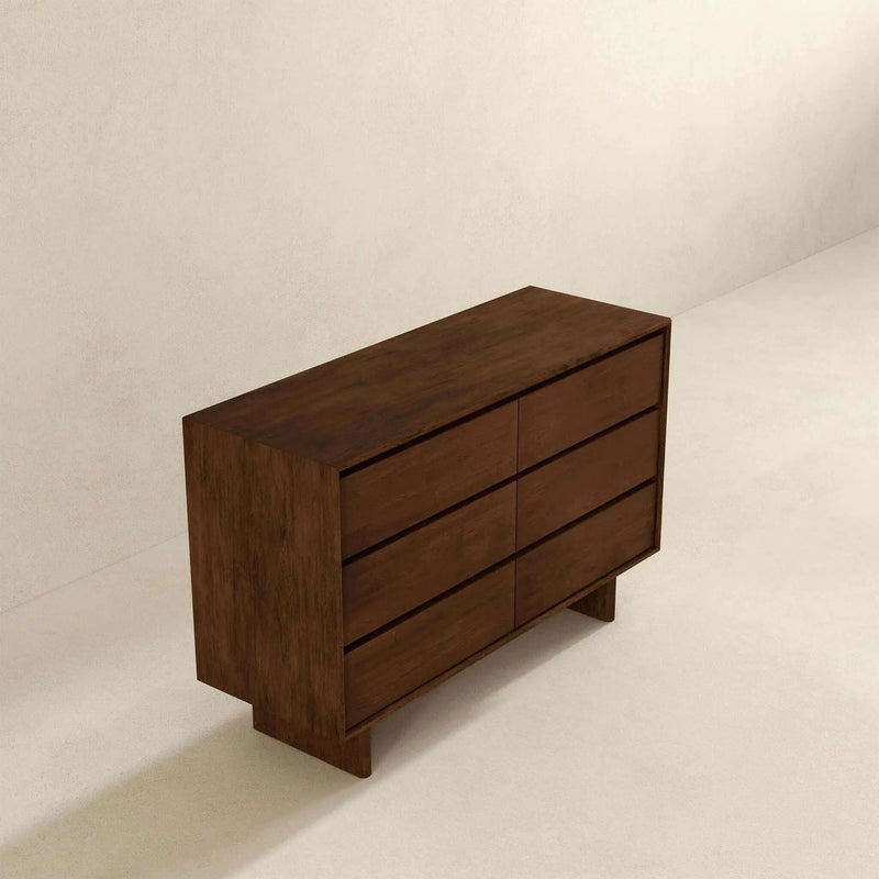 Dubrovnik - Dresser With 6 Drawers - Brown by HouseOfZazla