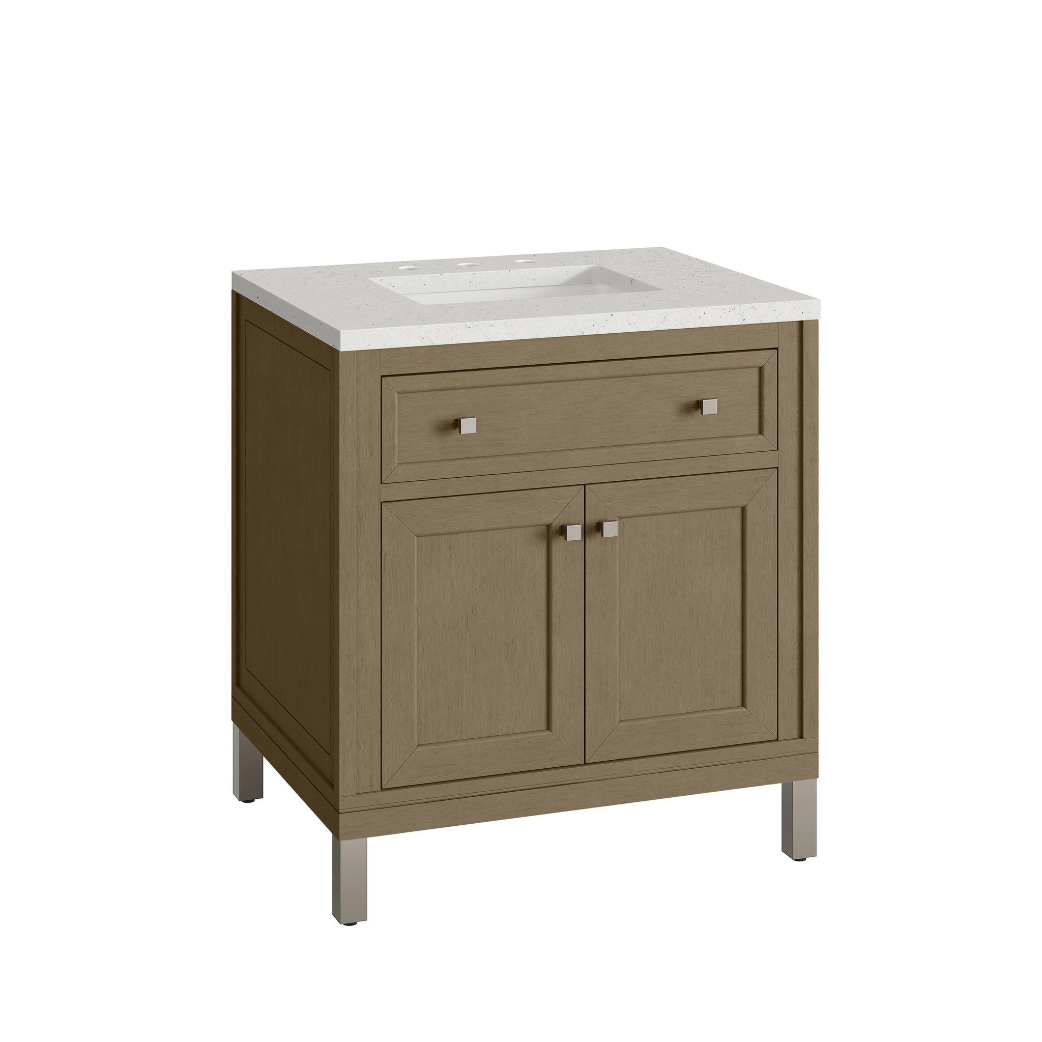 James Martin Chicago 30" Single Bathroom Vanity, Walnut Whisper, view 37