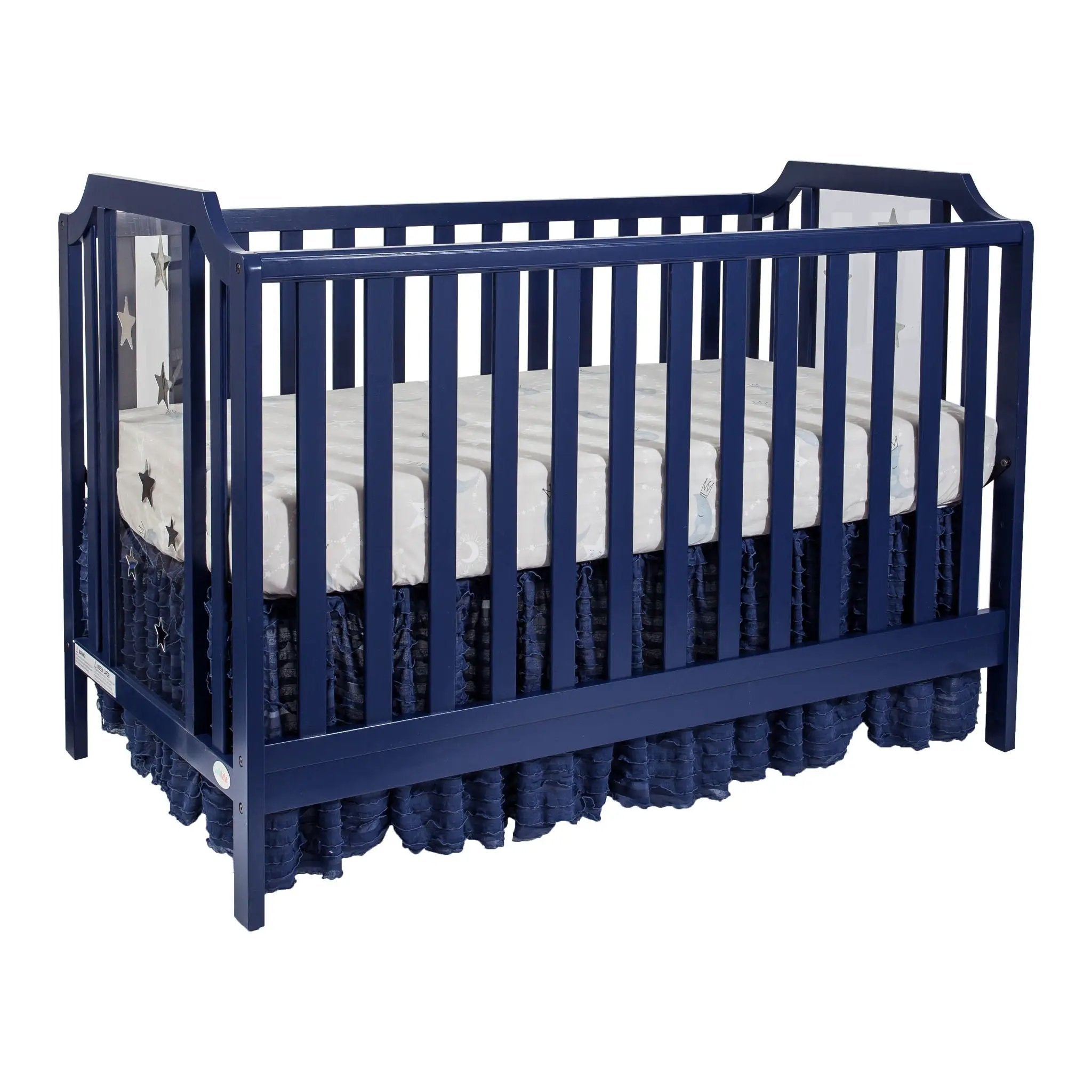 Celeste - 3-in-1 Convertible Island Crib by HouseOfZazla