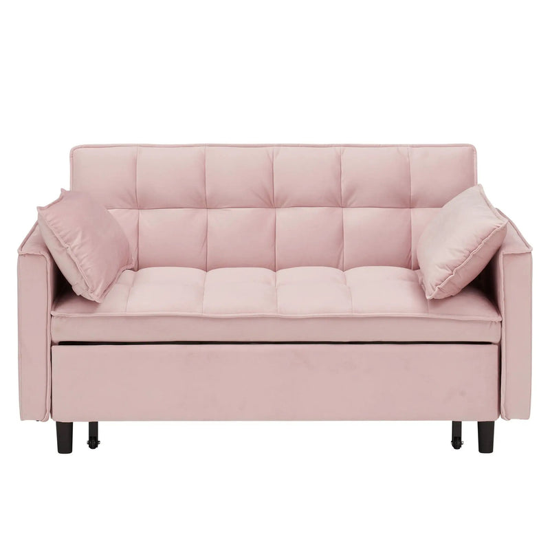 Sofa Bed With Pockets, 3 In 1 Convertible For Living Room by HouseOfZazla