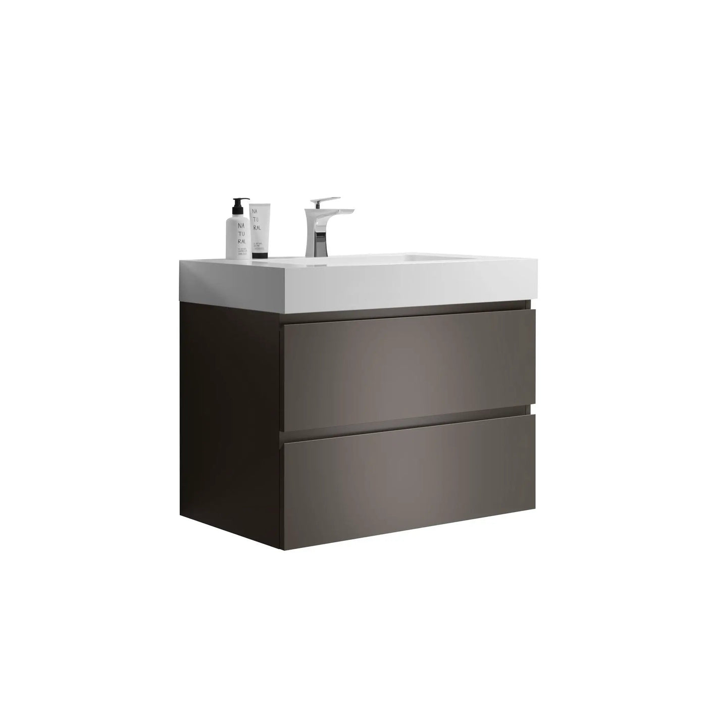 Alice - Bathroom Vanity With Sink, Wall Mounted, Floating by Unique Piece Furniture