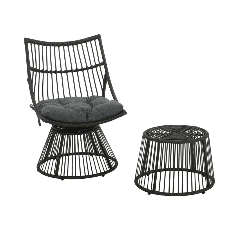 Elaine Chair & Side Table Outdoor Set