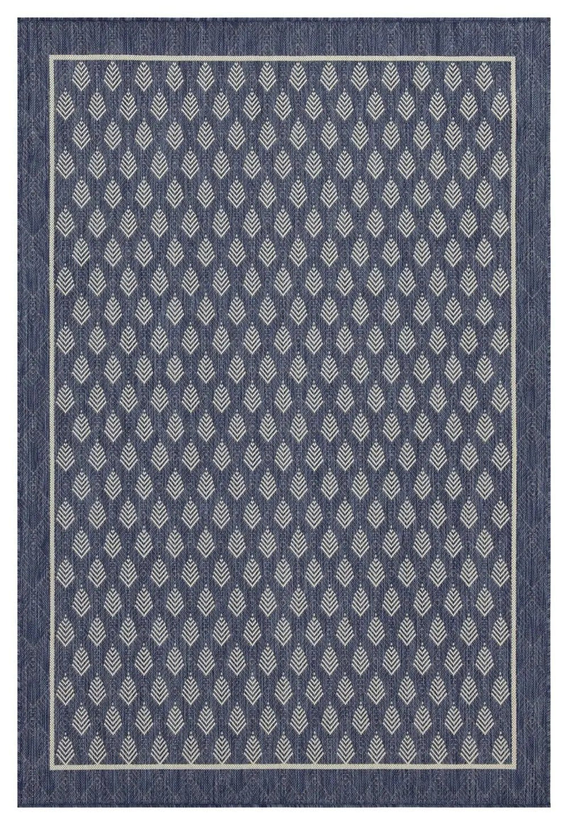 Sunshine - 5'3" X 7'3" Indoor & Outdoor Area Rug - Blue by Unique Piece Furniture