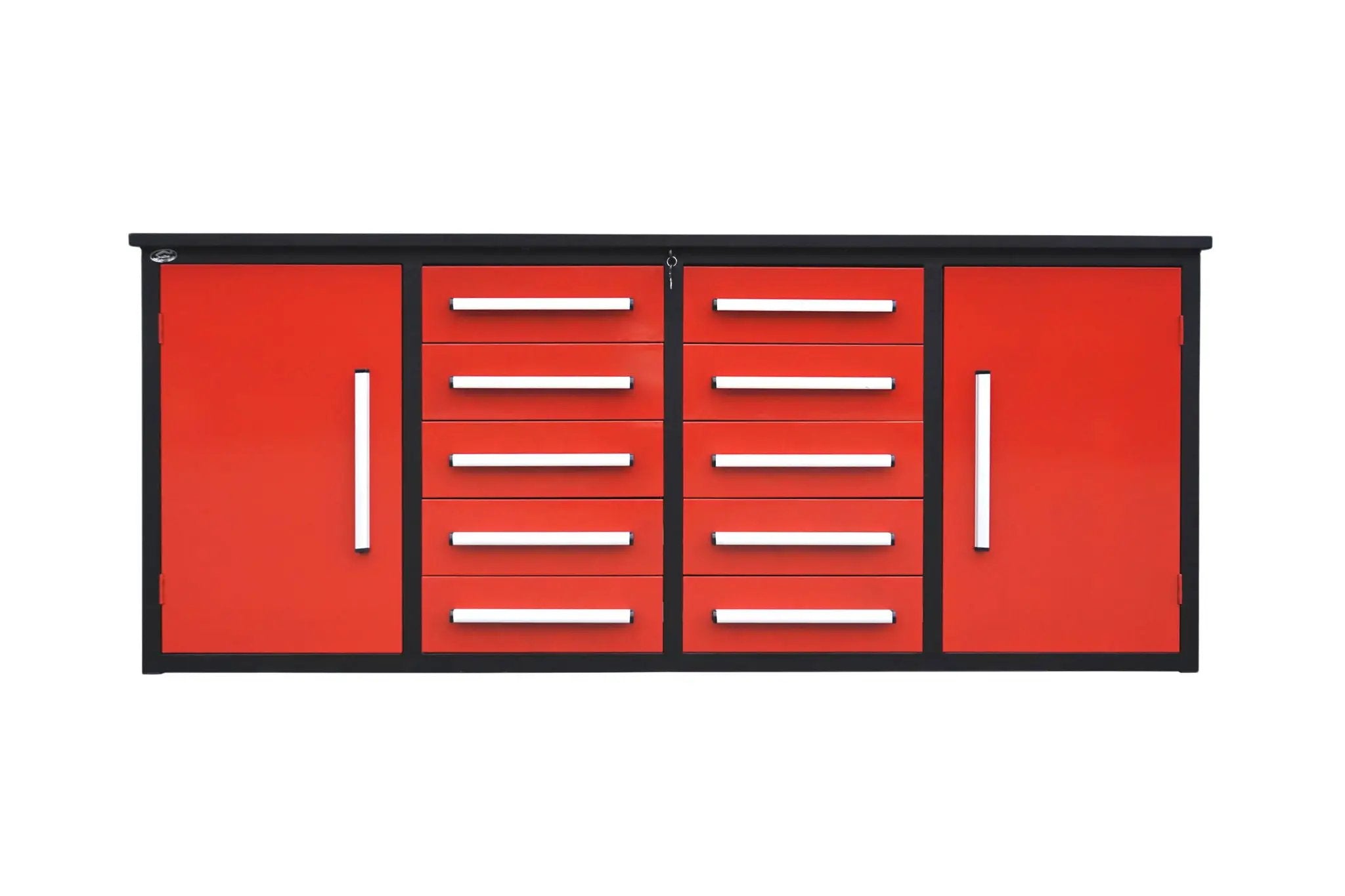 Storage Cabinets With Workbench (With 10 Drawers And 2 Cabinets) by HouseOfZazla