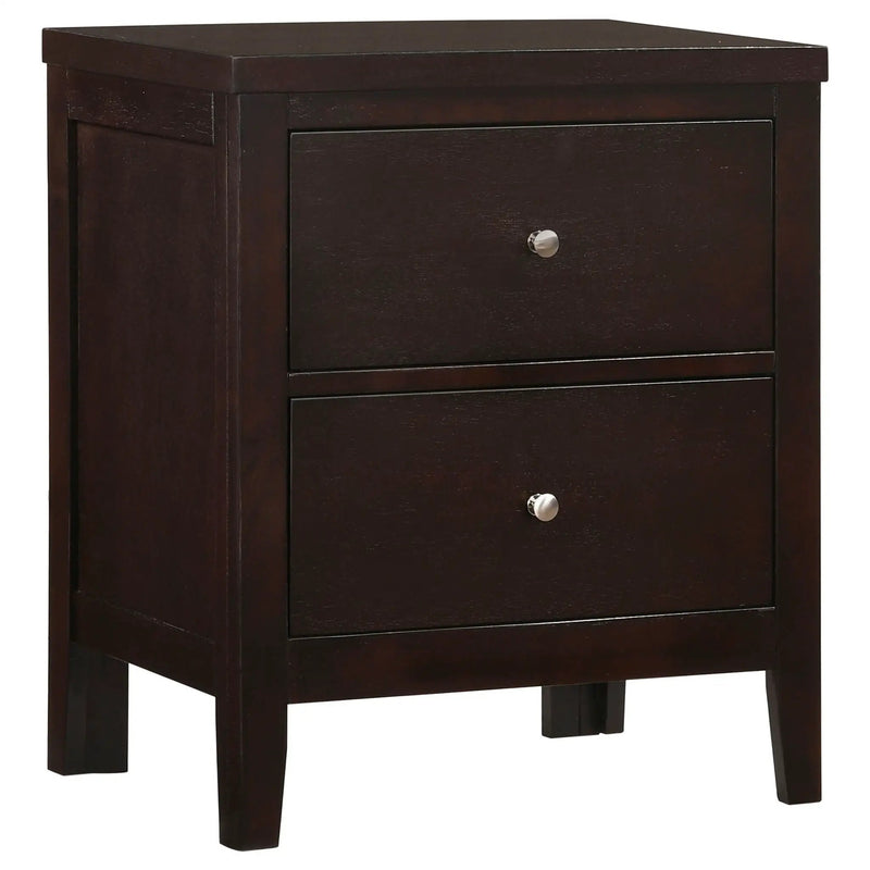 Carlton 5-piece Eastern King Bedroom Set Cappuccino by Unique Piece Furniture