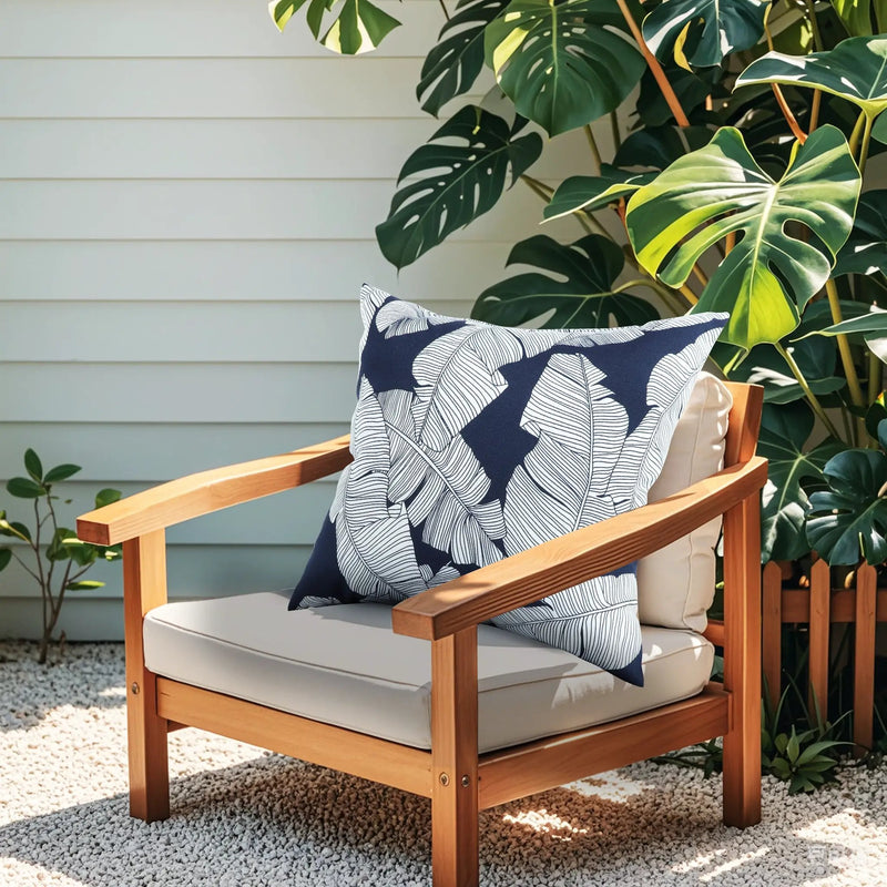 4-Pack Outdoor Pillow Covers - Water-Repellent and Decorative by HouseOfZazla