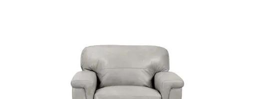 Cornelia - Leather Chair - Gray by HouseOfZazla