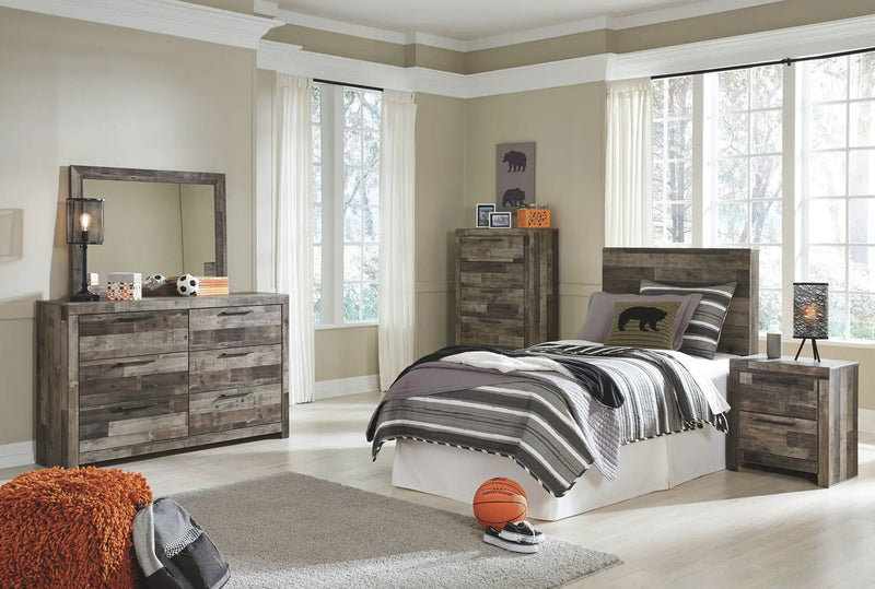 Derekson - Headboard With Bed Frame by Unique Piece Furniture