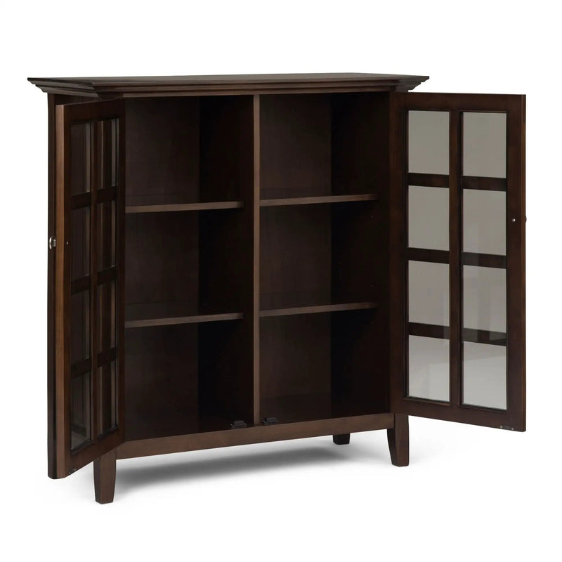 Acadian - Medium Storage Cabinet - Natural Aged Brown by Unique Piece Furniture
