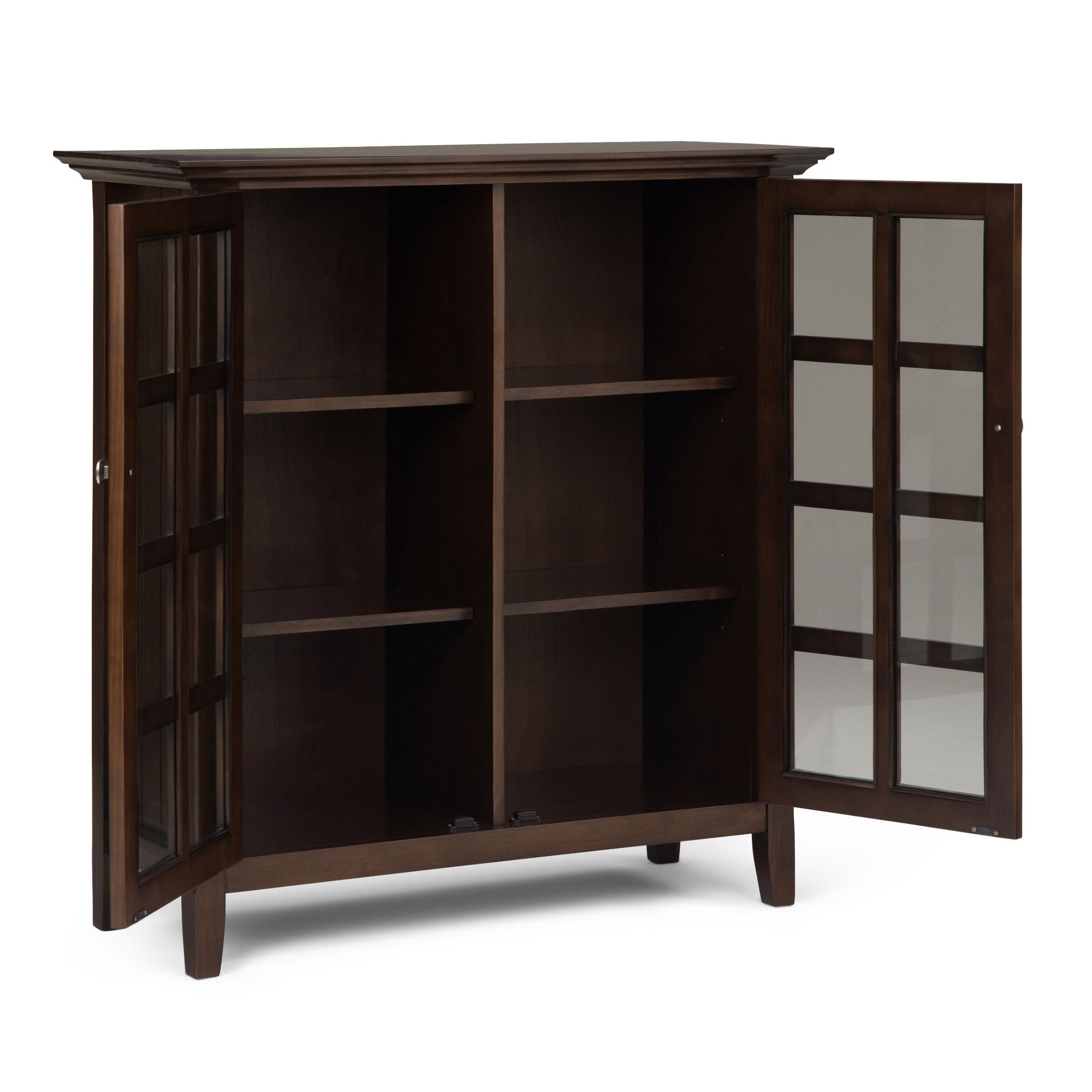 Acadian - Medium Storage Cabinet - Natural Aged Brown by HouseOfZazla