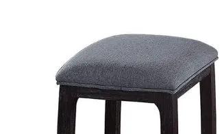 Razo - Weathered Counter Height Stool - Gray by Unique Piece Furniture