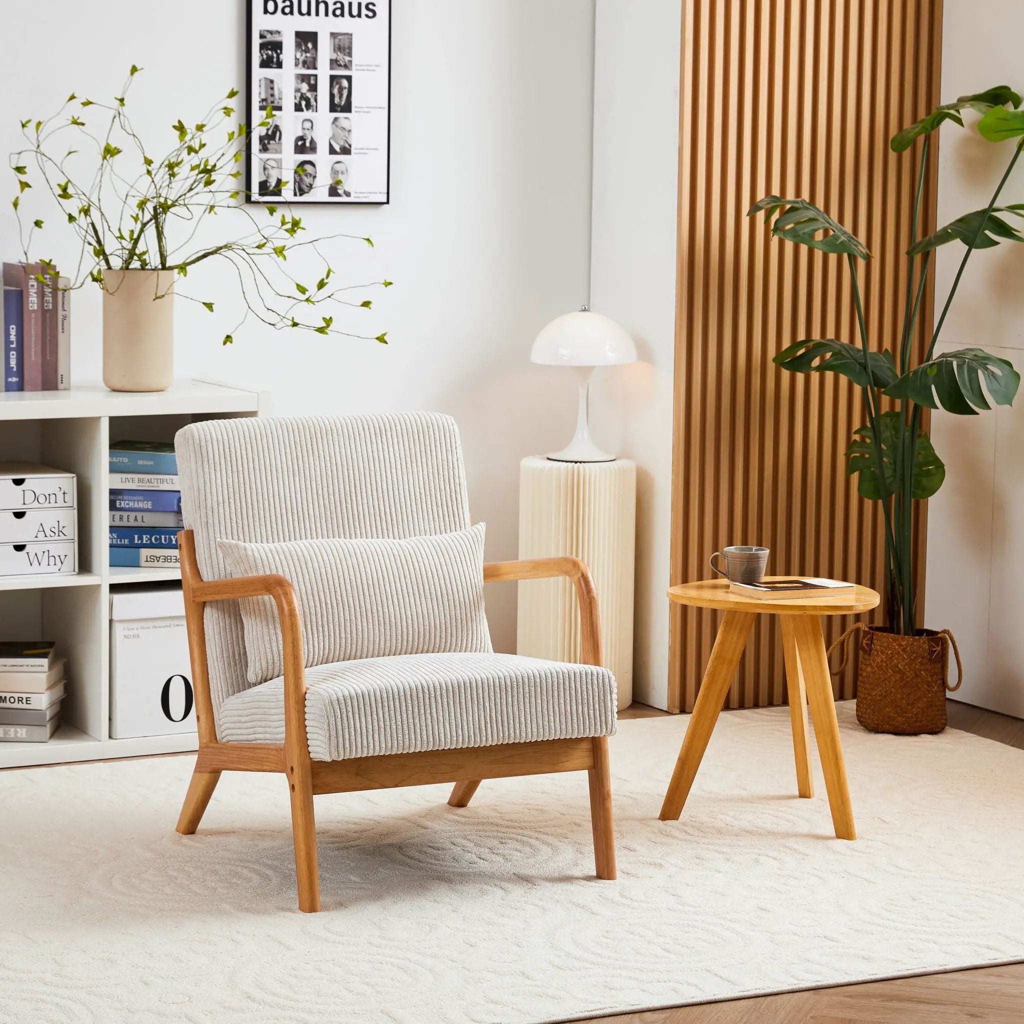 Accent Arm Chair With Pillow Upholstered by Unique Piece Furniture