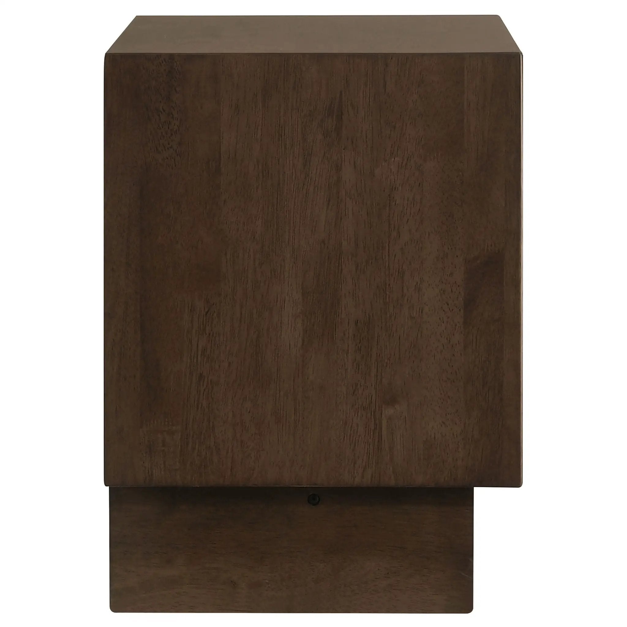 Hemlock - 2 Drawer Nightstand Bedside Table - Brown by HouseOfZazla