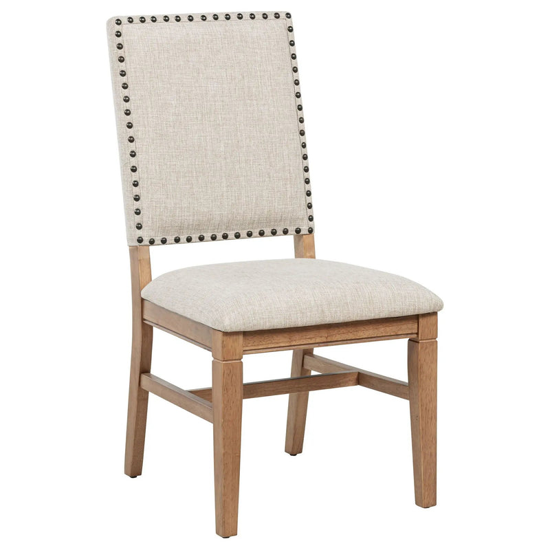 Middleton 6-piece Extension Leaf Dining Set Brown and Beige by Unique Piece Furniture