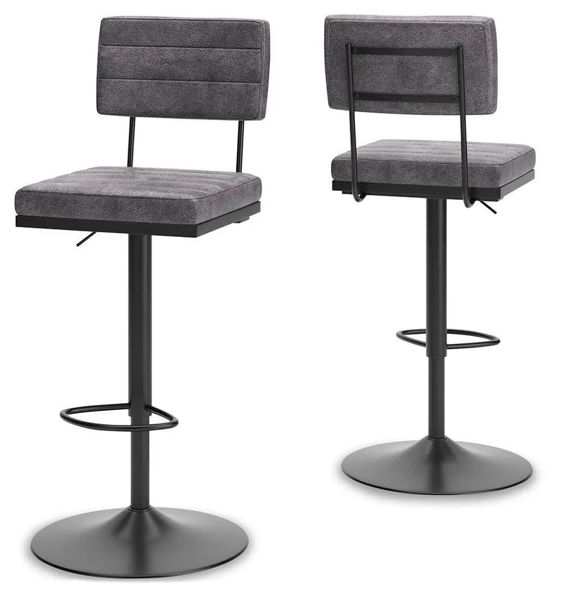 Strumford - Tall Swivel Barstool (Set of 2) by Unique Piece Furniture