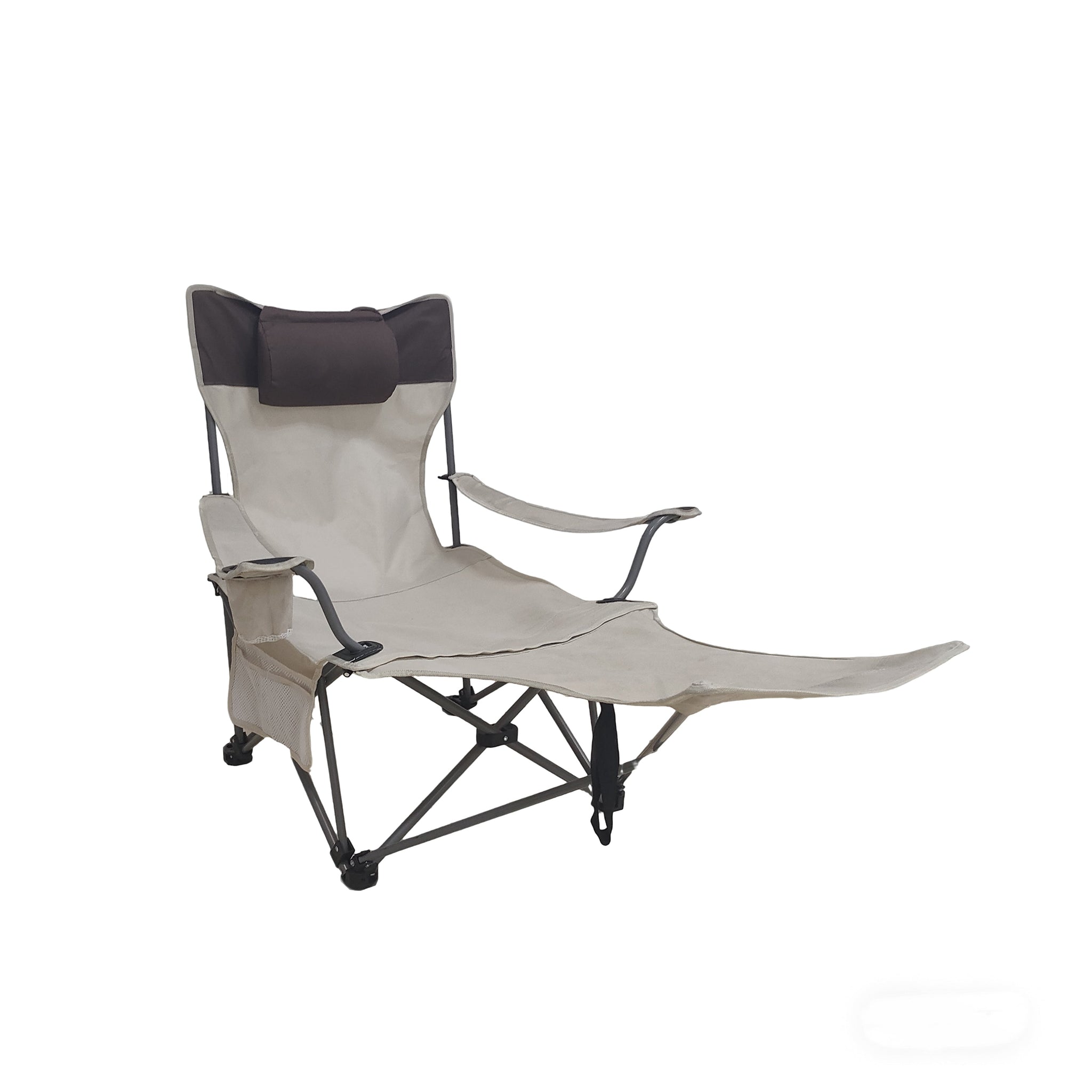 Outdoor Folding Camping Chair with Adjustable Recline by HouseOfZazla