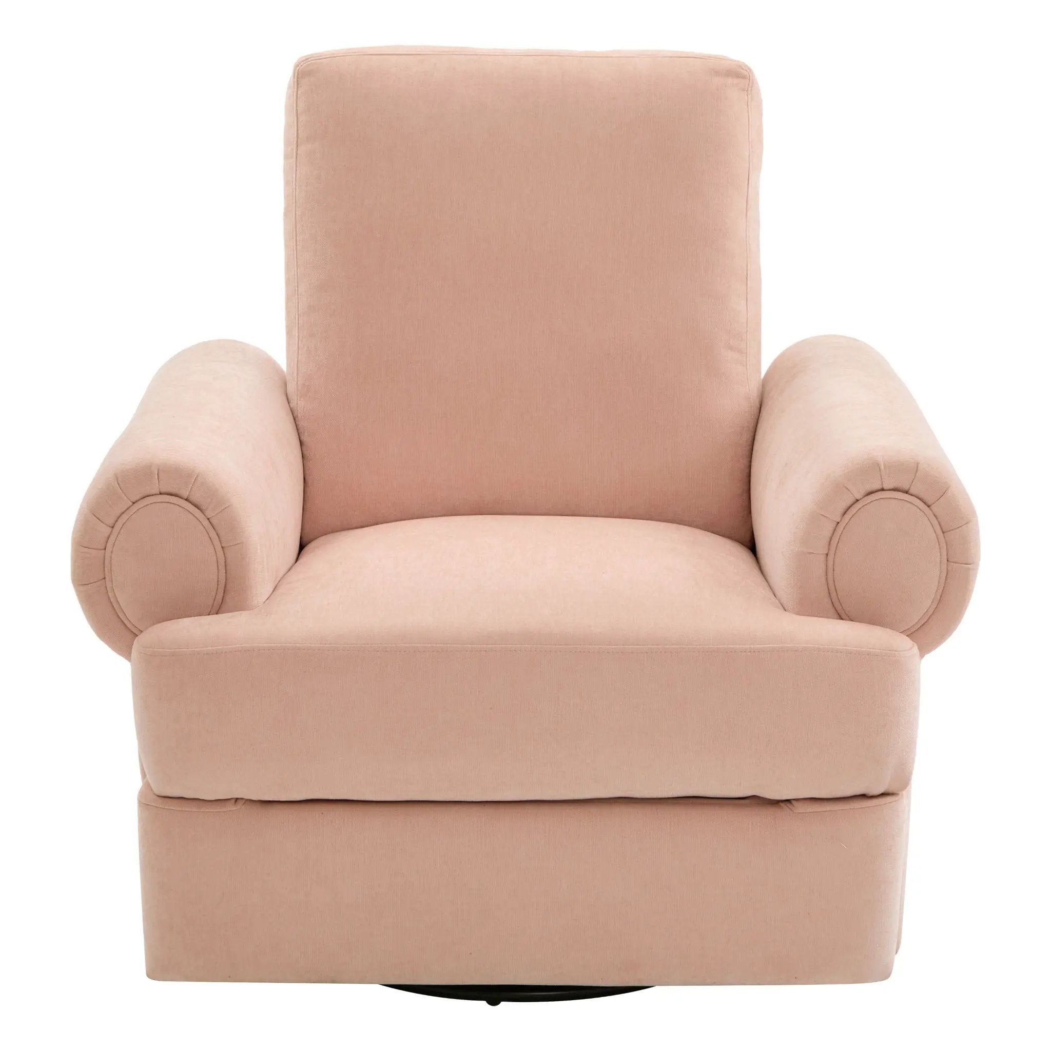 Manual Swivel Recliner Rocker Chair With Adjustable Backrest by Unique Piece Furniture