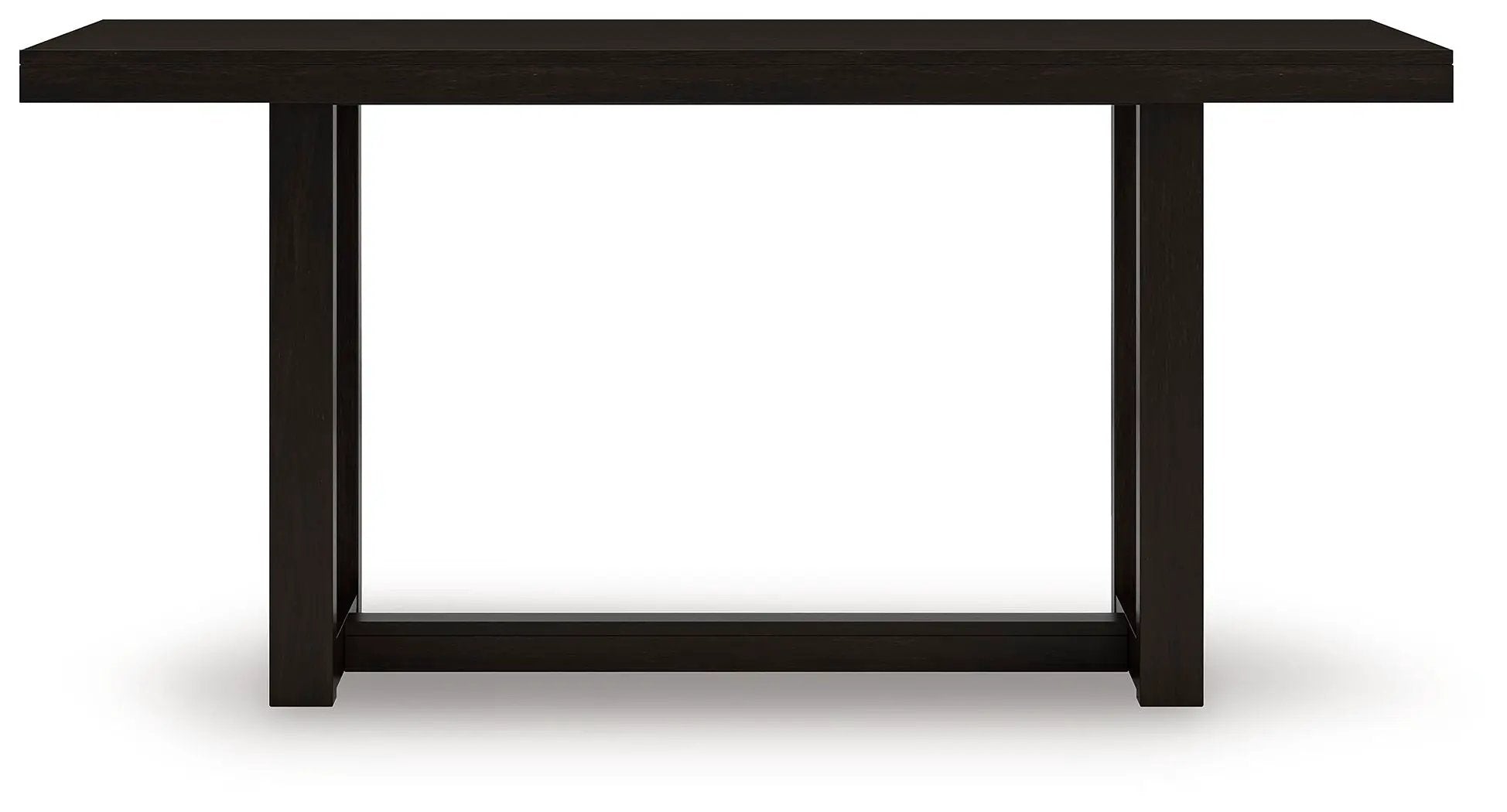 Neymorton - Rectangular Dining Room Counter Table - Dark Grayish Brown by Unique Piece Furniture