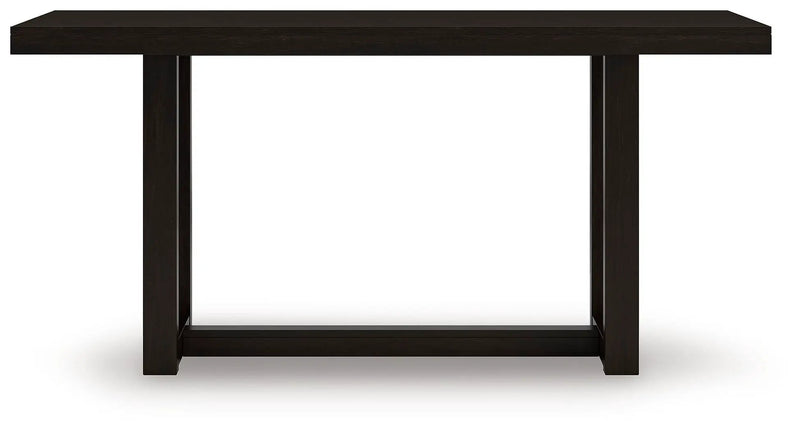 Neymorton - Rectangular Dining Room Counter Table - Dark Grayish Brown by Unique Piece Furniture
