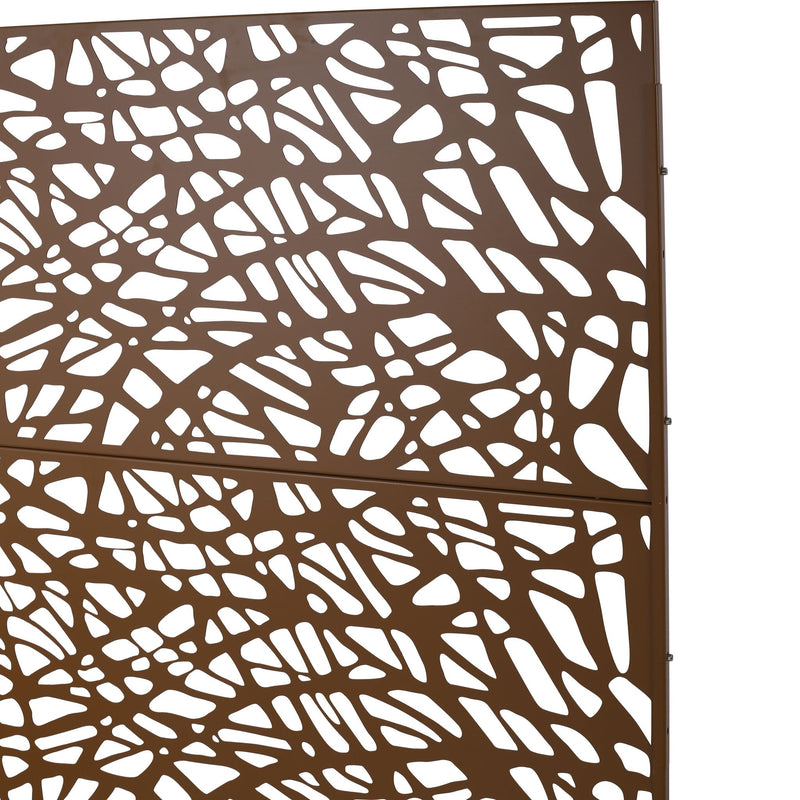 Outdoor & Indoor Freestanding Decorative Privacy Screen by HouseOfZazla