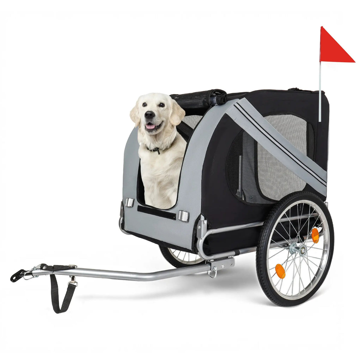 Large Folding Bike Trailer for Dogs by HouseOfZazla