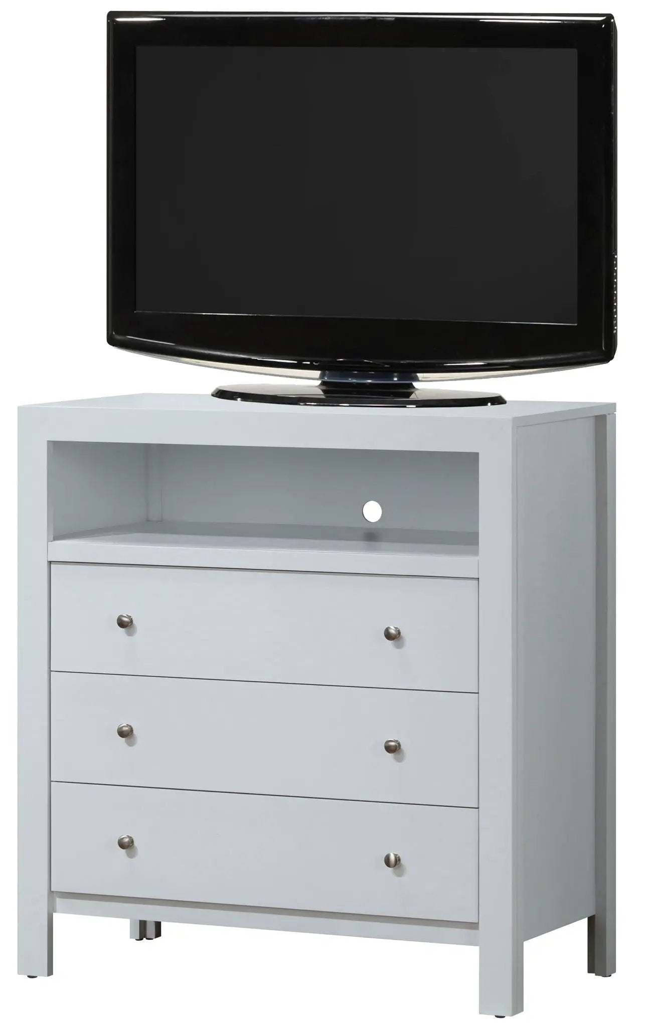Elegant Transitional Media Chest by HouseOfZazla