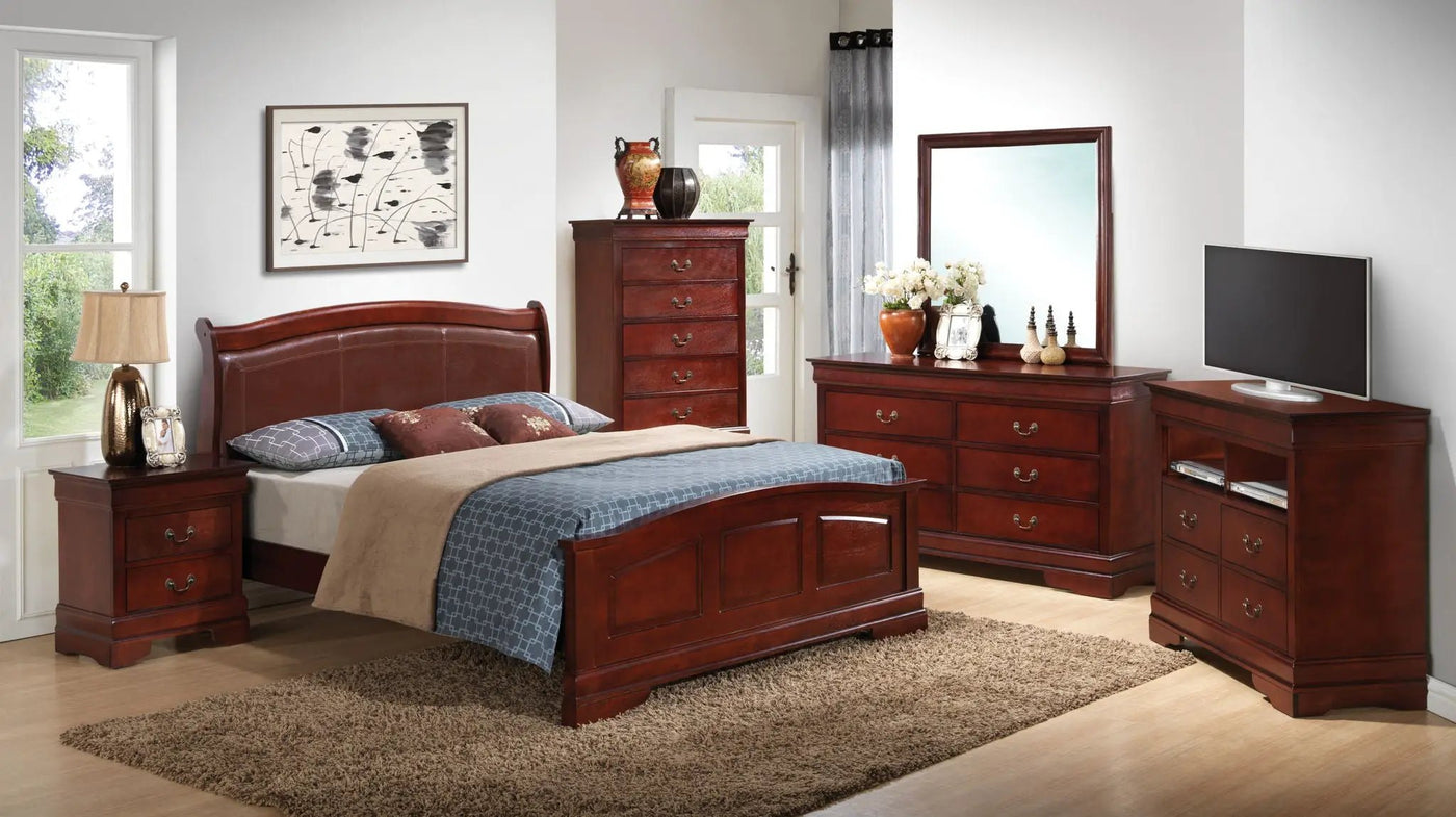 Panel Sleigh Bed Elegantly Crafted by HouseOfZazla