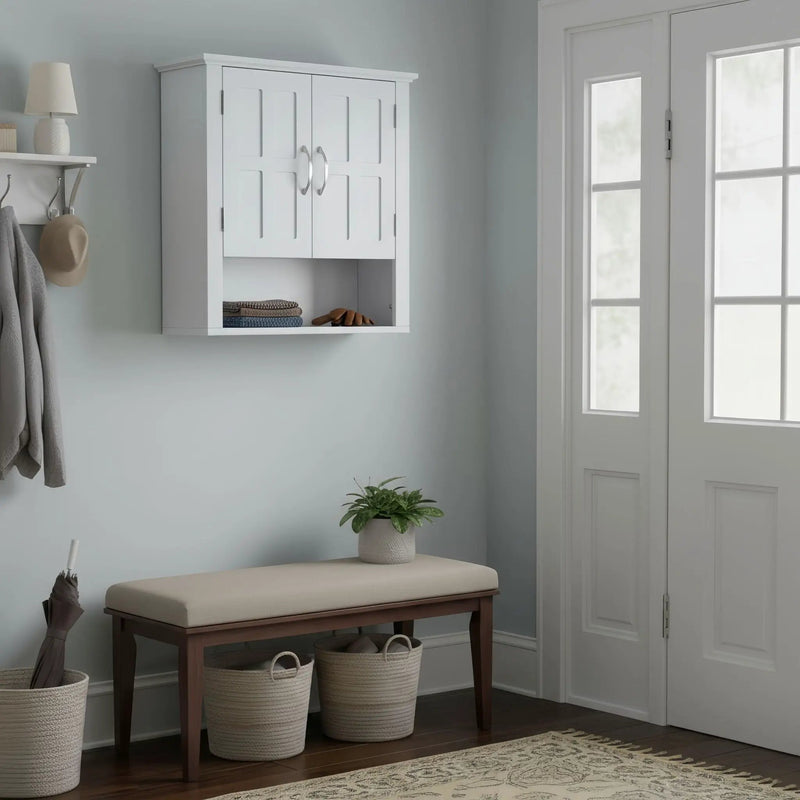 Multi Functional Wall Mounted Cabinet With Adjustable Shelves For Bathroom by HouseOfZazla