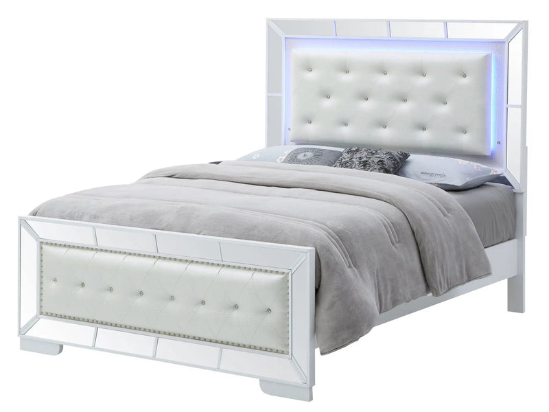 Elegant Modern Contemporary Bed by Unique Piece Furniture