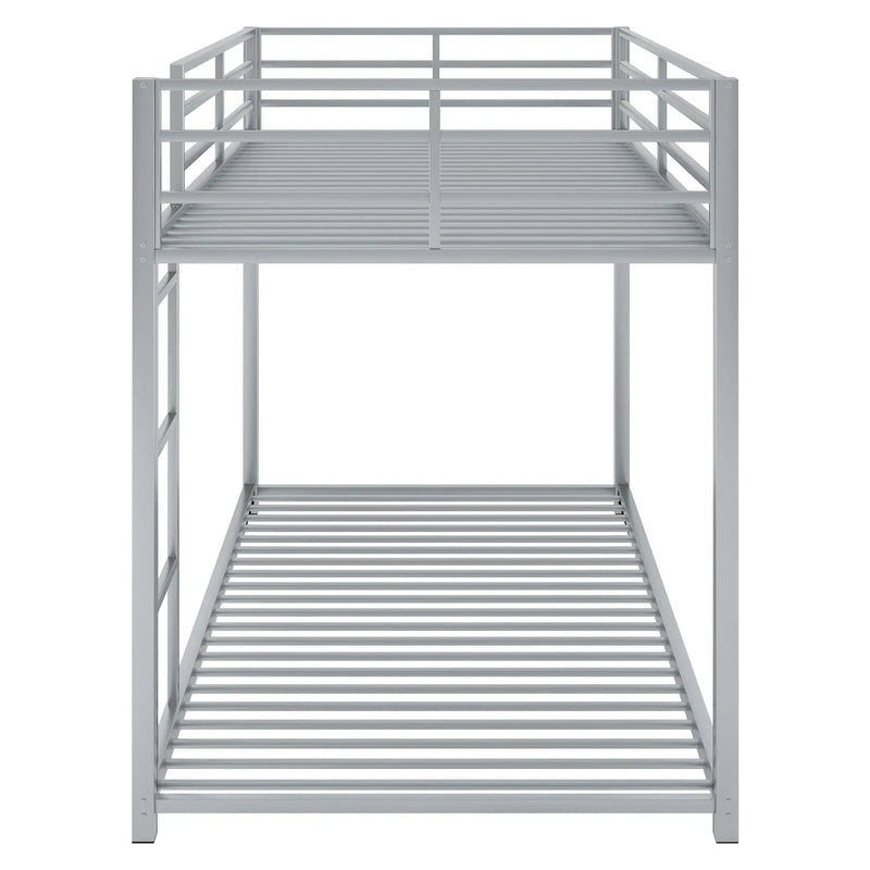 Metal Bunk Bed, Low Bunk Bed With Ladder by Unique Piece Furniture
