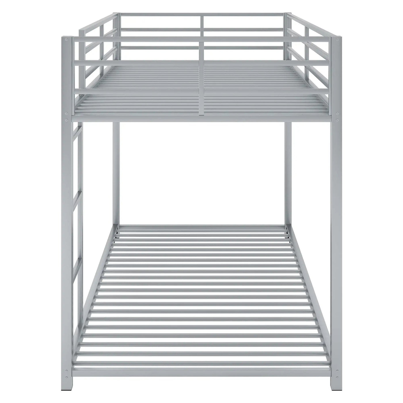Metal Bunk Bed, Low Bunk Bed With Ladder by Unique Piece Furniture