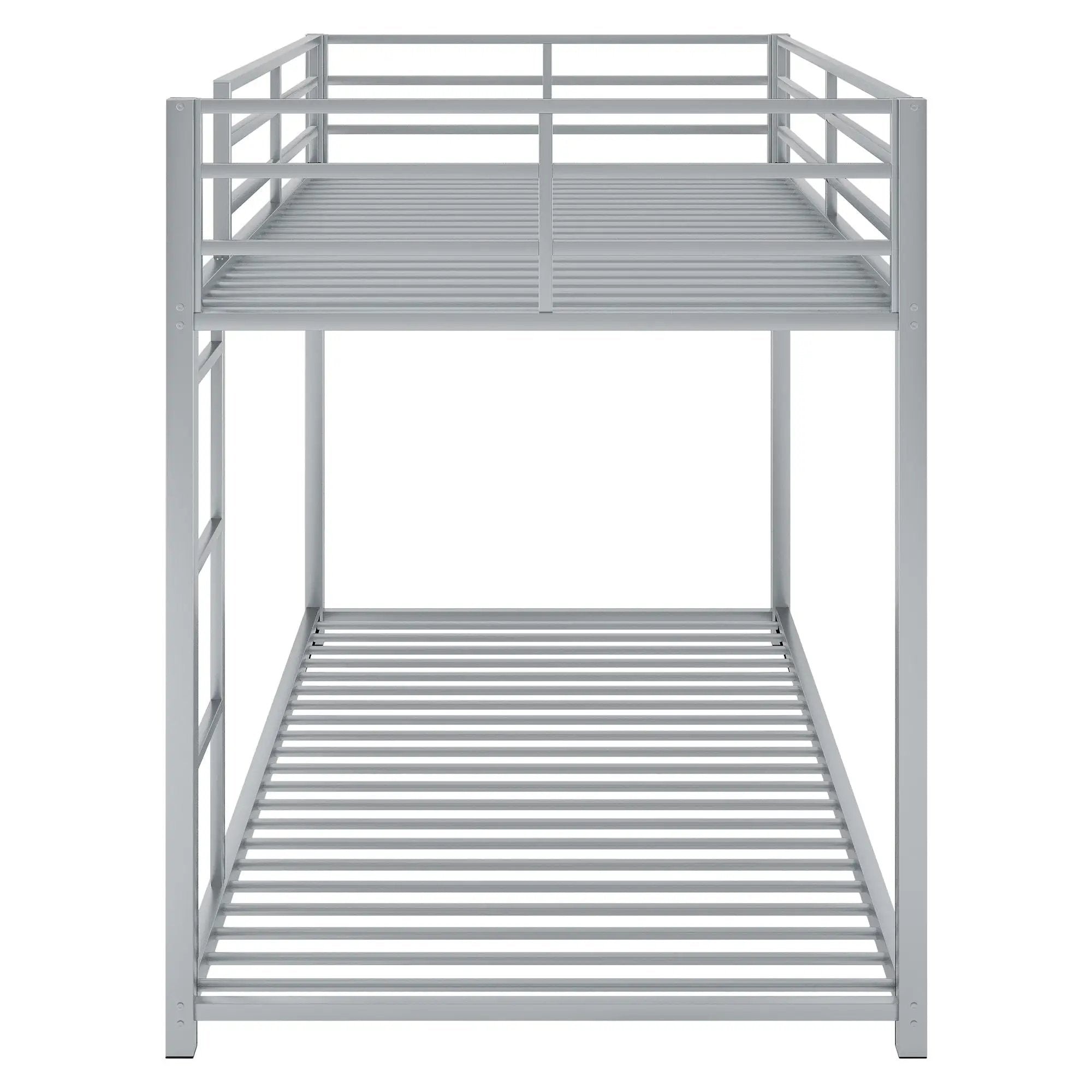Metal Bunk Bed, Low Bunk Bed With Ladder by Unique Piece Furniture