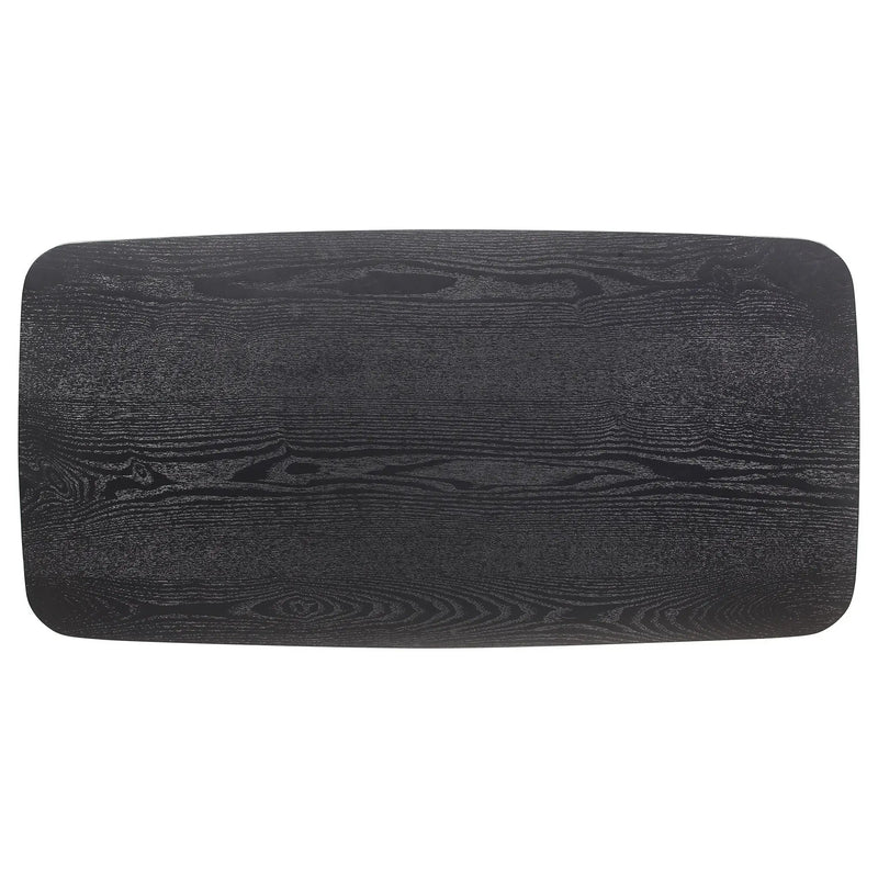 Bivens - 3 Piece Rectangular Coffee Table Set - Black