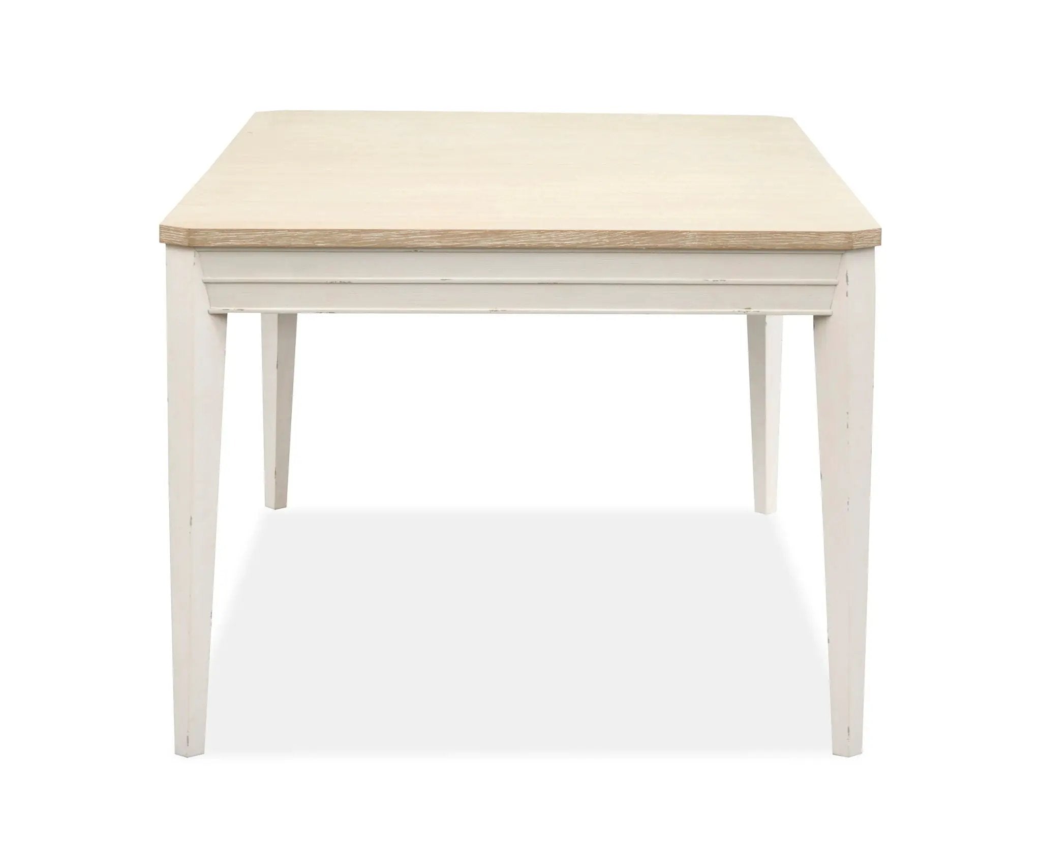 Echo Isles - Extendable Rectangular Dining Table - Sea Pearl And Driftwood by Unique Piece Furniture