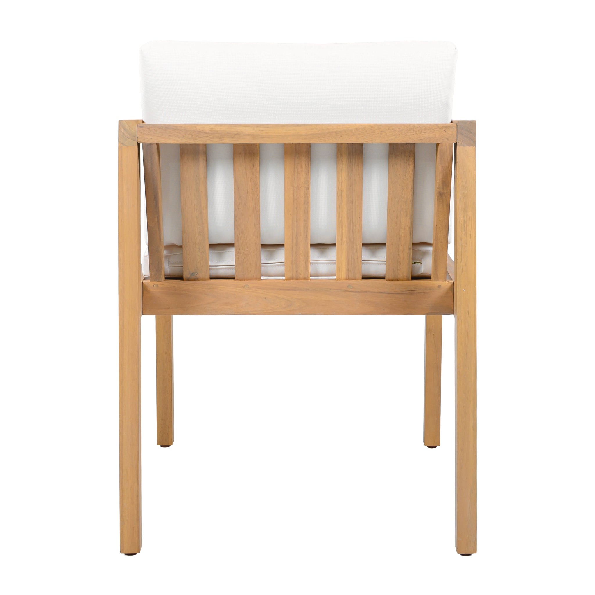 Outdoor Dining Chairs (Set of 2) with Acacia Wood Frame by HouseOfZazla