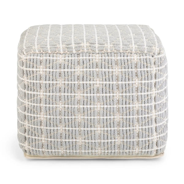 Noreen - Upholstered Square Pouf